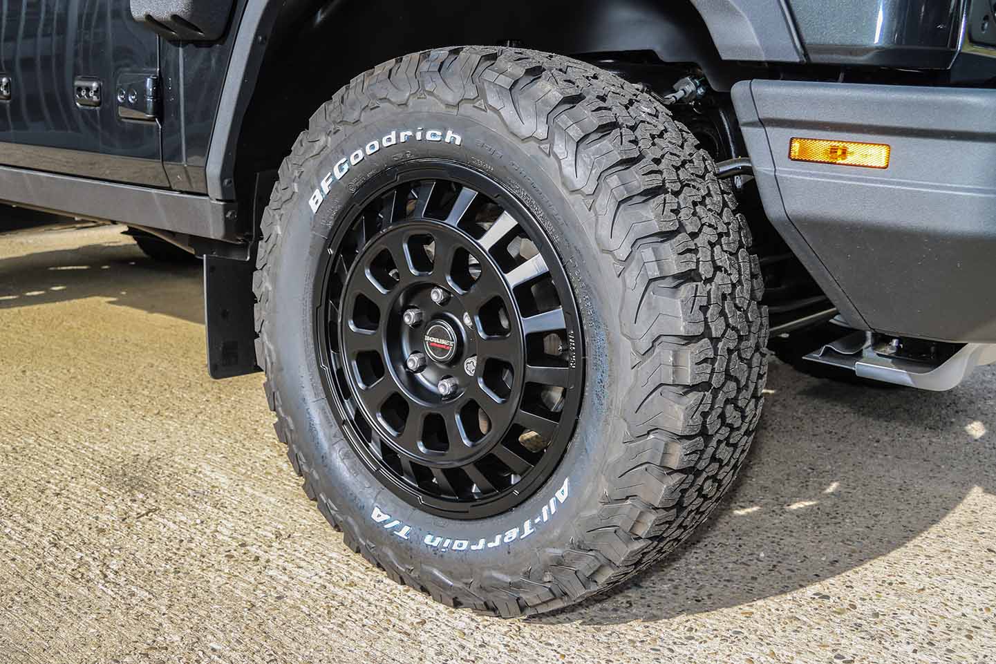 Borbet Felge CW7, BF Goodrich All Terrain Reifen