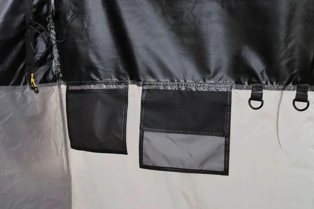 Innenansicht Duschzelt