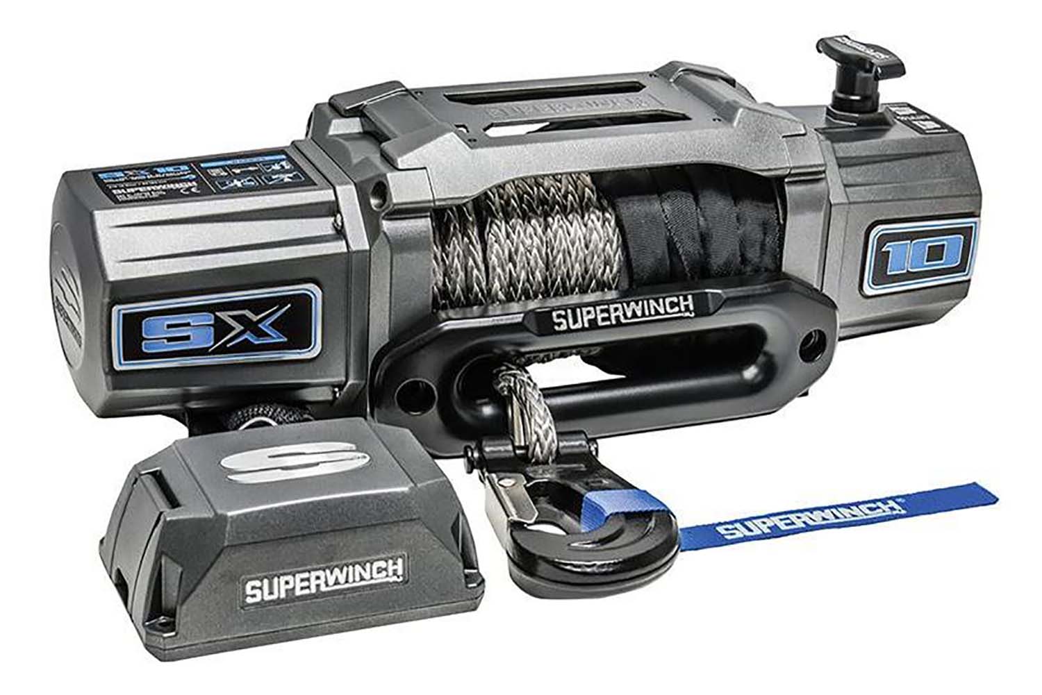 Superwinch Elektroseilwinde SX 10 SR mit wasserfes versigelte Relais