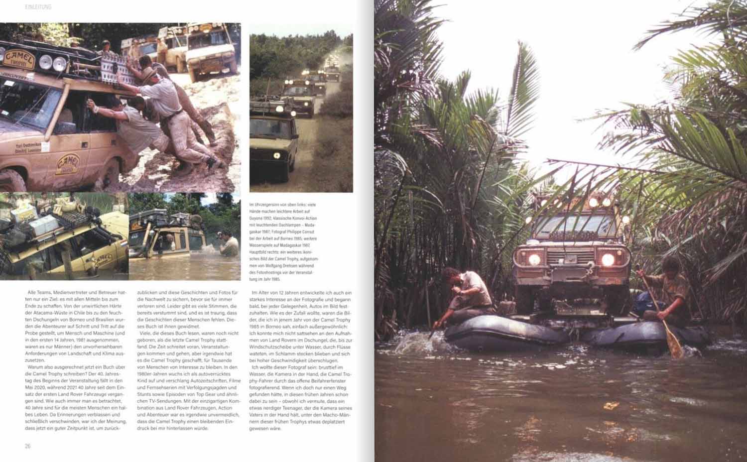 Blick ins Buch, Camel Trophy Seiten 26-27
