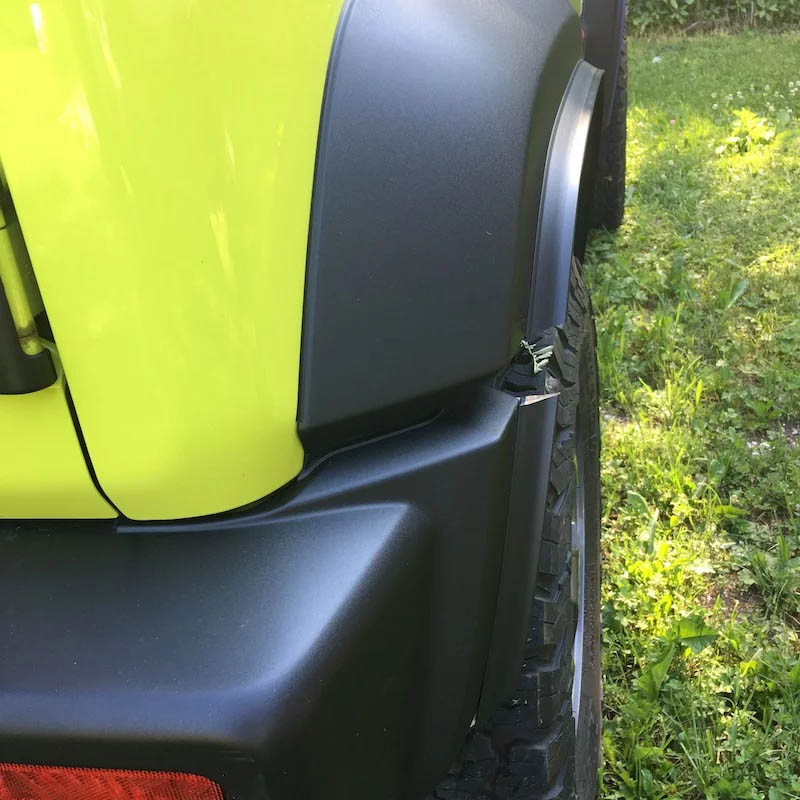 TREKFINDER Kotflügelverbreiterung von vorne