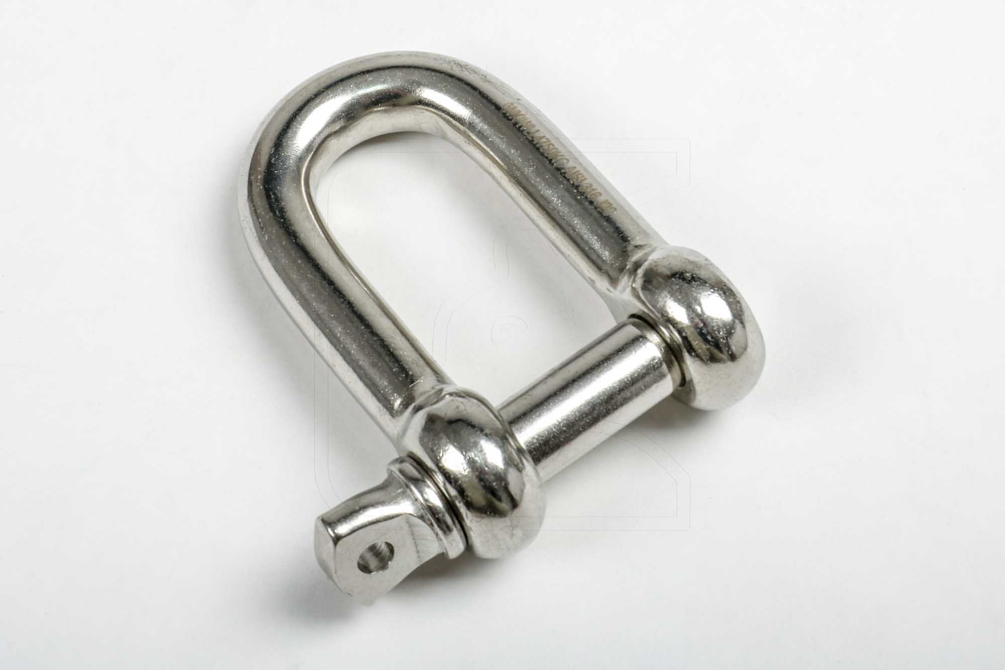 Edelstahlschäkel 22mm / 4750kg