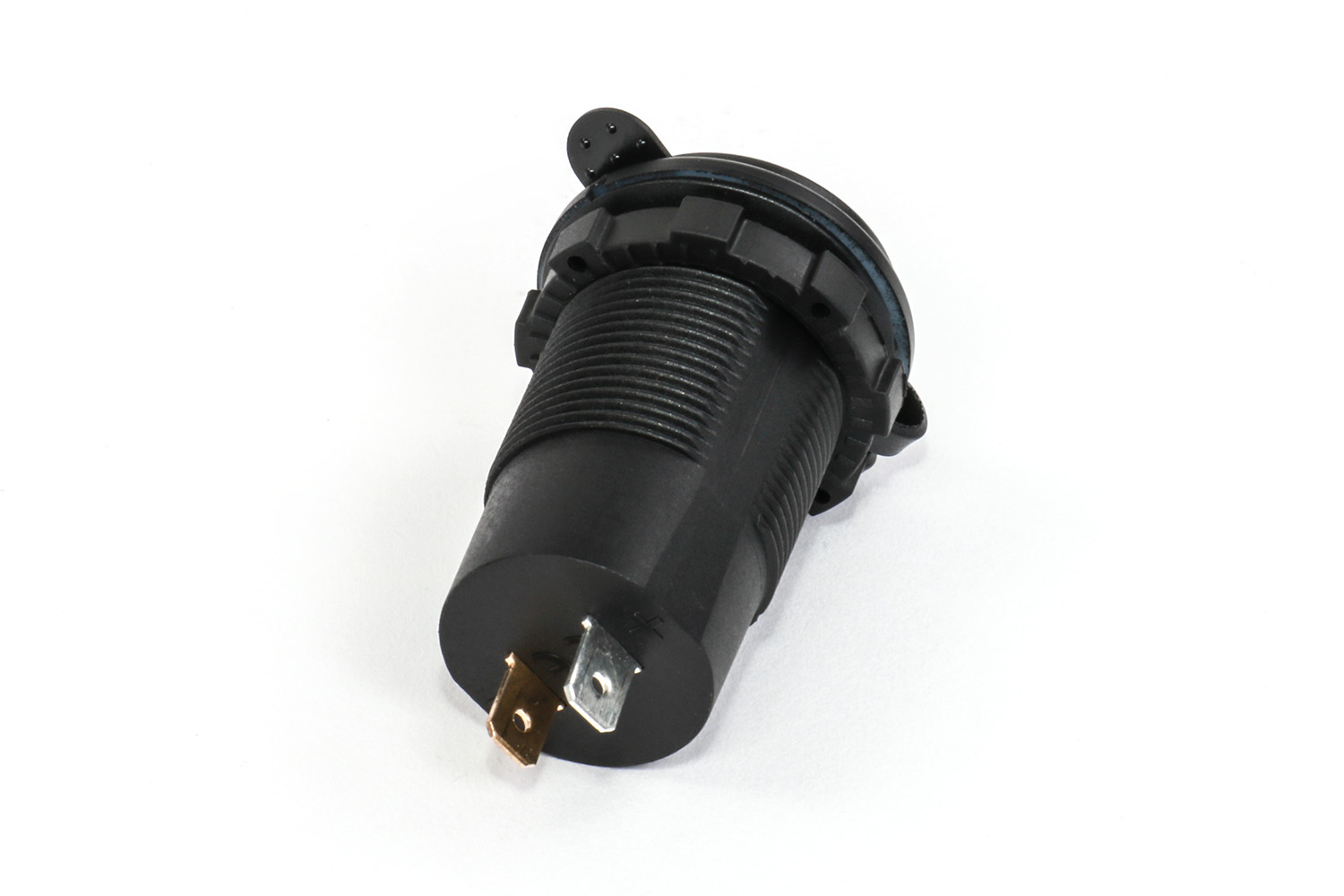 USB C Stecker, USB C Steckdose rund, inkl. Spacerring