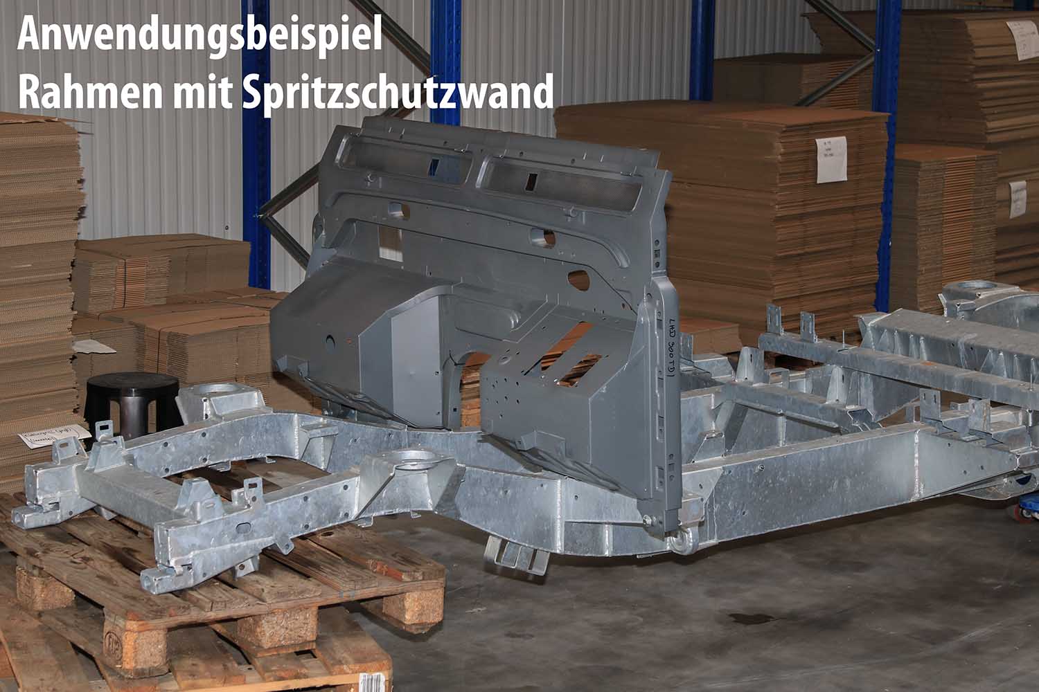 Rahmen verzinkt für Defender und Discovery