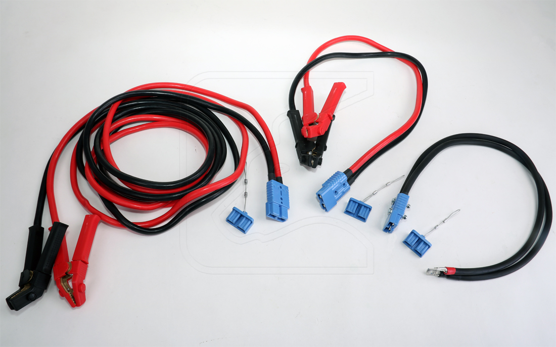 Nakatanenga Starthilfekabel Heavy Duty - 5m Länge mit Steckverbindern