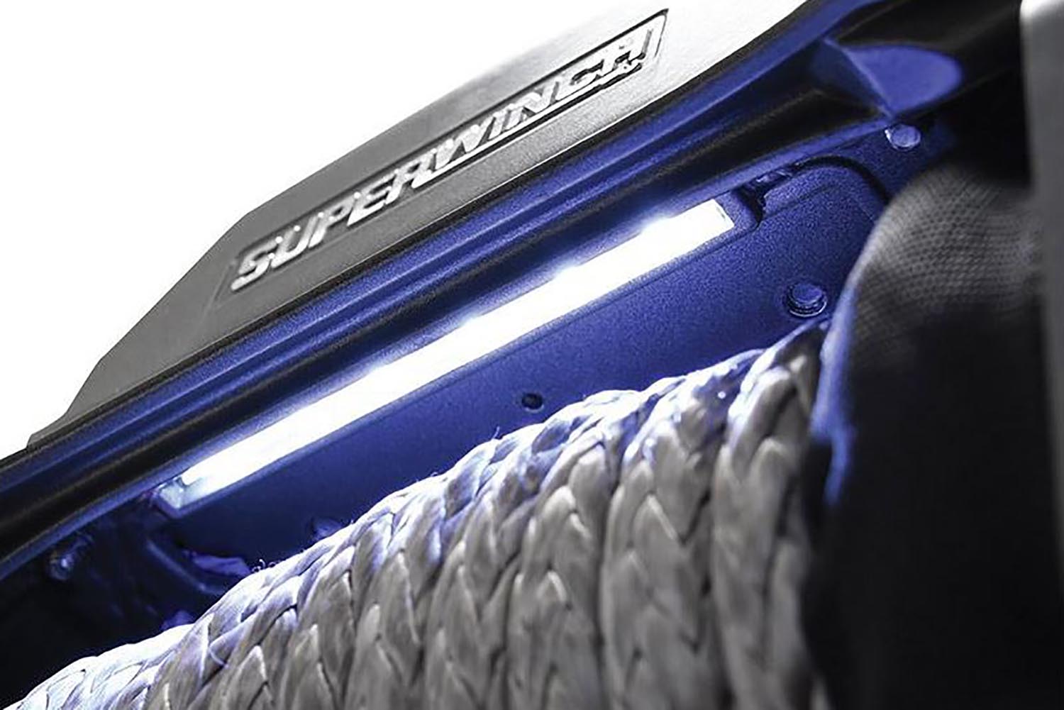 SX 10SR elektrische Seilwinde mit Beleuchtung der Seiltrommel