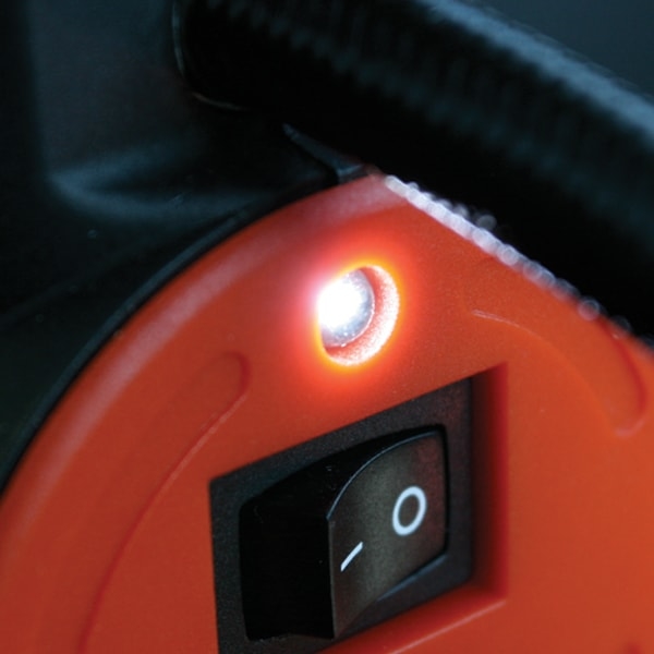 Einschaltdauer: 25 min. @ 30 PSI - 25min / 2,1 bar