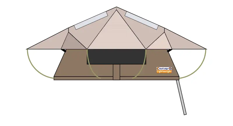 Roof Lodge Lightweight 800