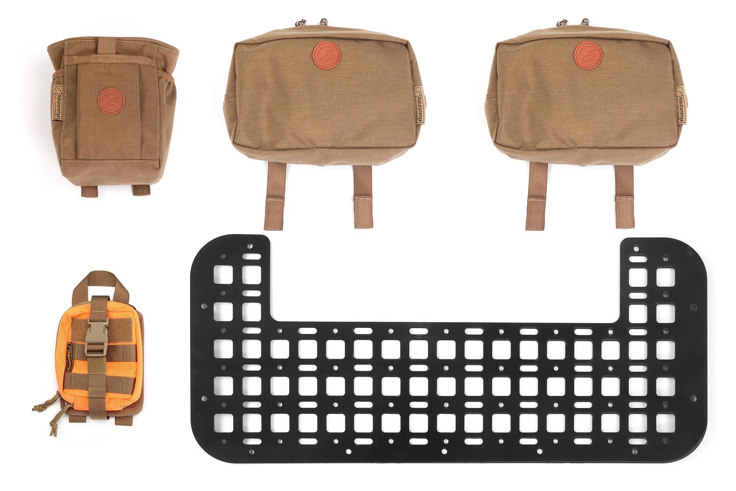 HDPE Hardbase mit verschiedenen Taschen