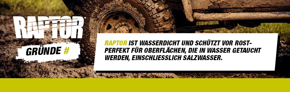 Raptor wasserdicht