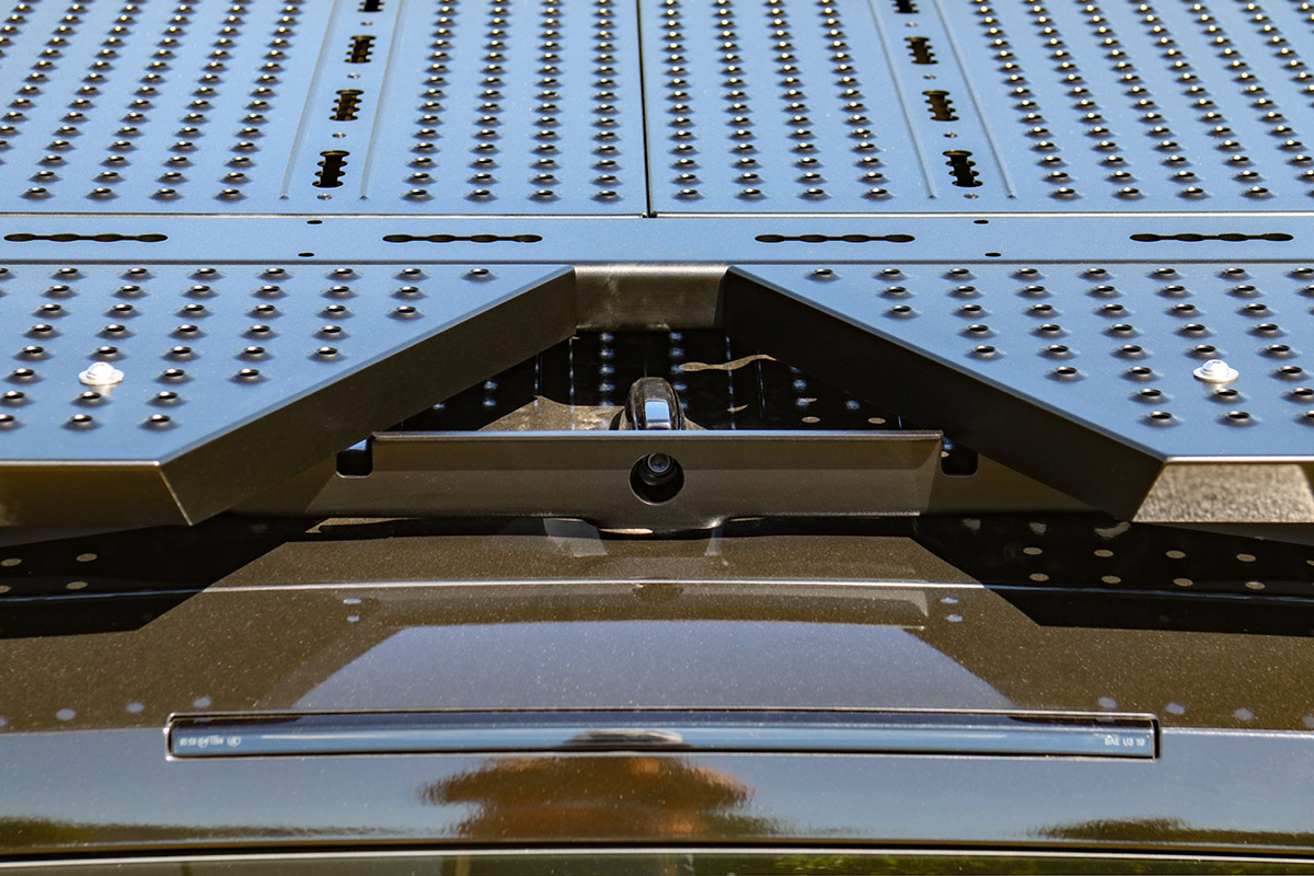 Dachträger New Defender Heck Rückfahrkamera