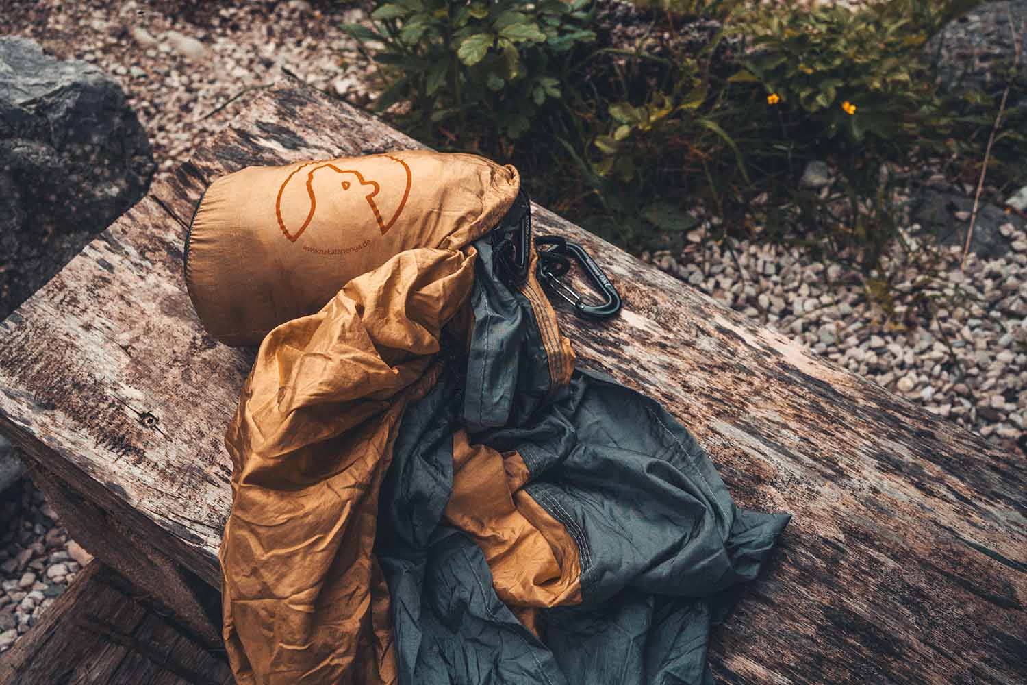 kompriemierbare Hängematte