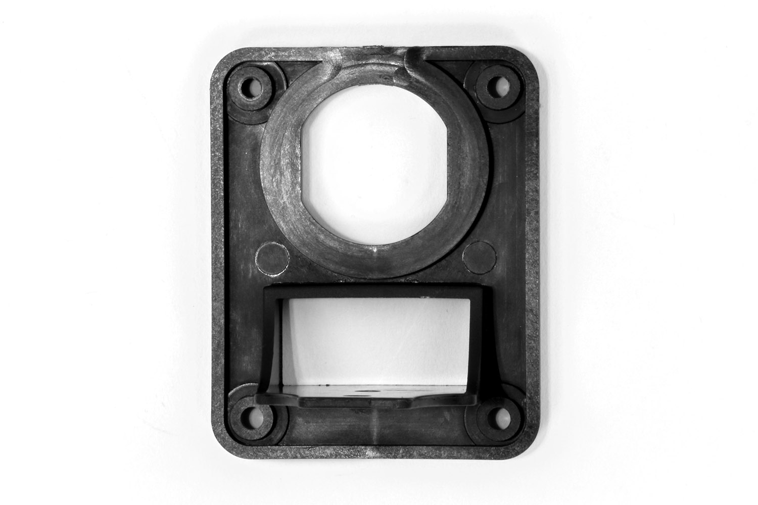 Panel für Buchse mit Rundgehäuse, Montagepanel