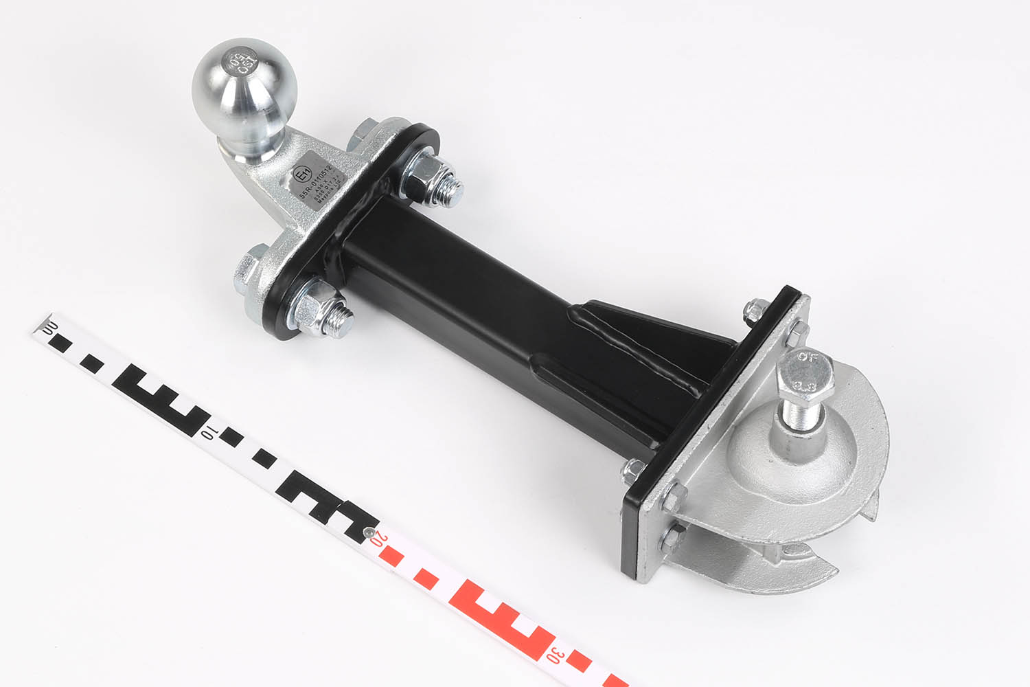 schraubbarer Adapter für Fahrradträger für Kugelkopfkupplung