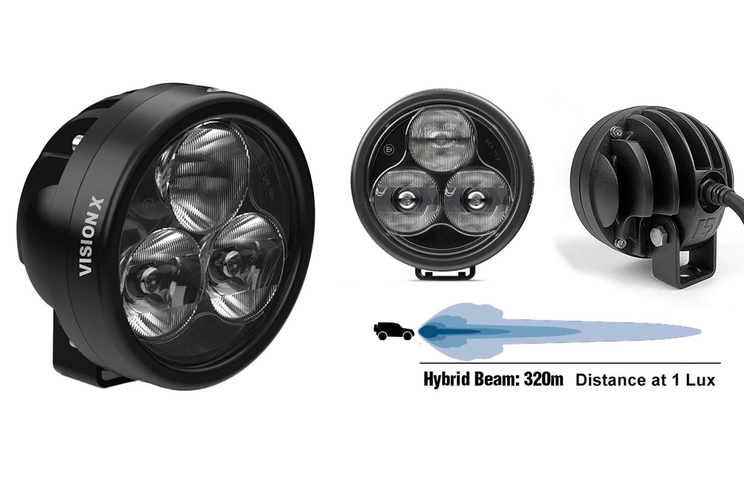 Vision-X Cannon Race CR-3H, 36 Watt, Multi LED Hybrid