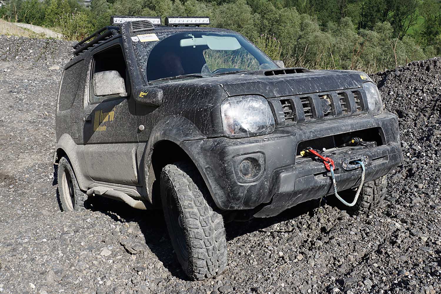 Seilwindensystem Alpha 9.9 für Suzuki Jimny FJ von horntools