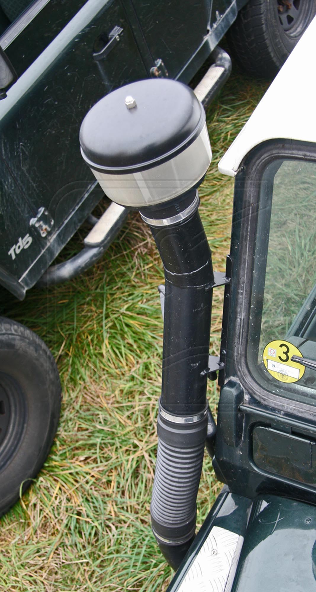 Zyklon Schnorchel für Defender 300 Tdi TD5 Td4