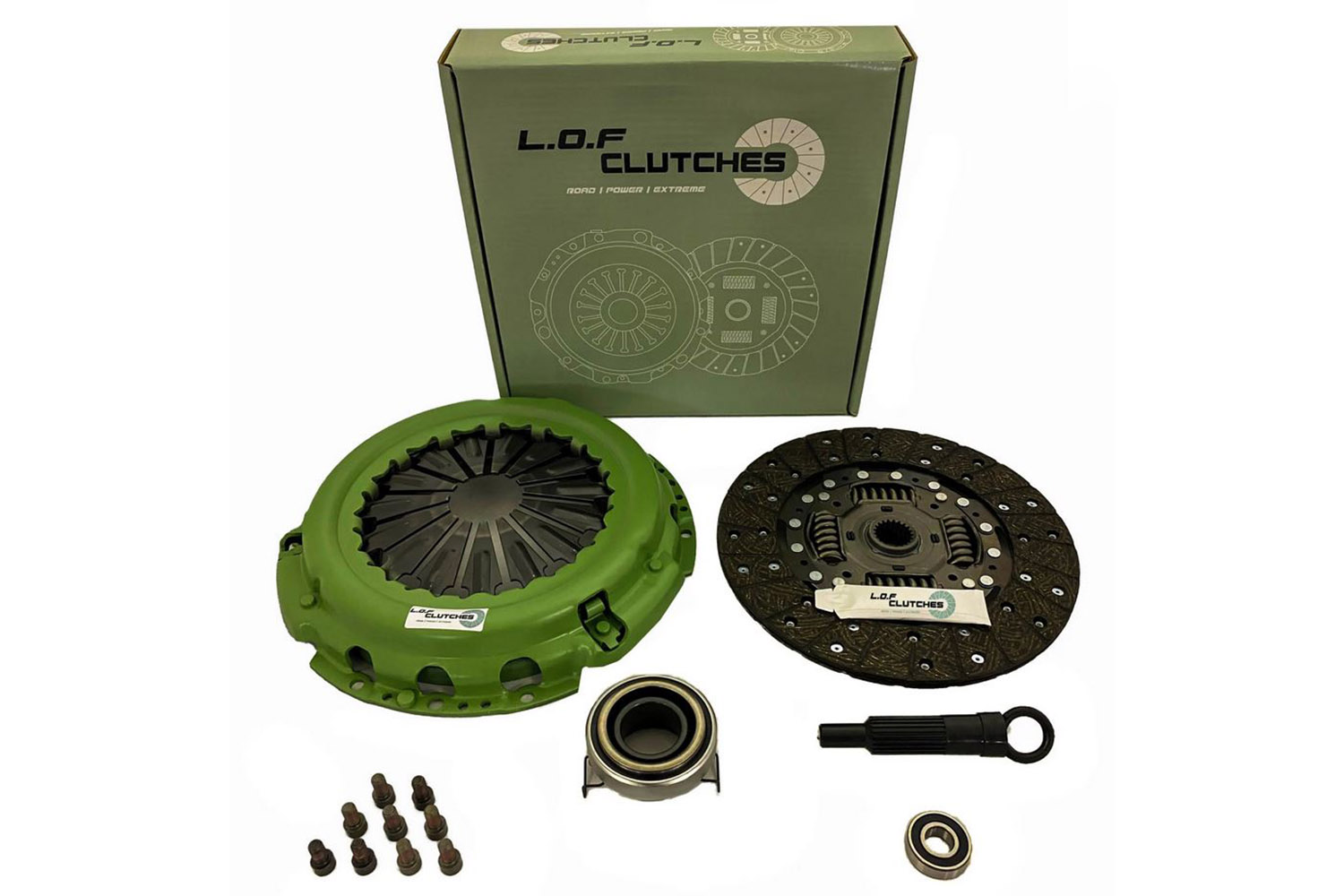 LOF Clutches POWERspec Toyota Hilux 2.5 D-4D / 3.0 D-4D, MY2005-2015, Kupplungssatz