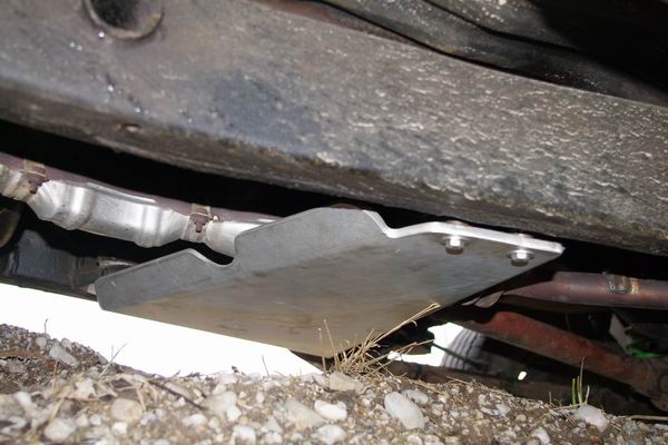 Unterfahrschutz aus 8 mm starkem Aluminium, für Jimny