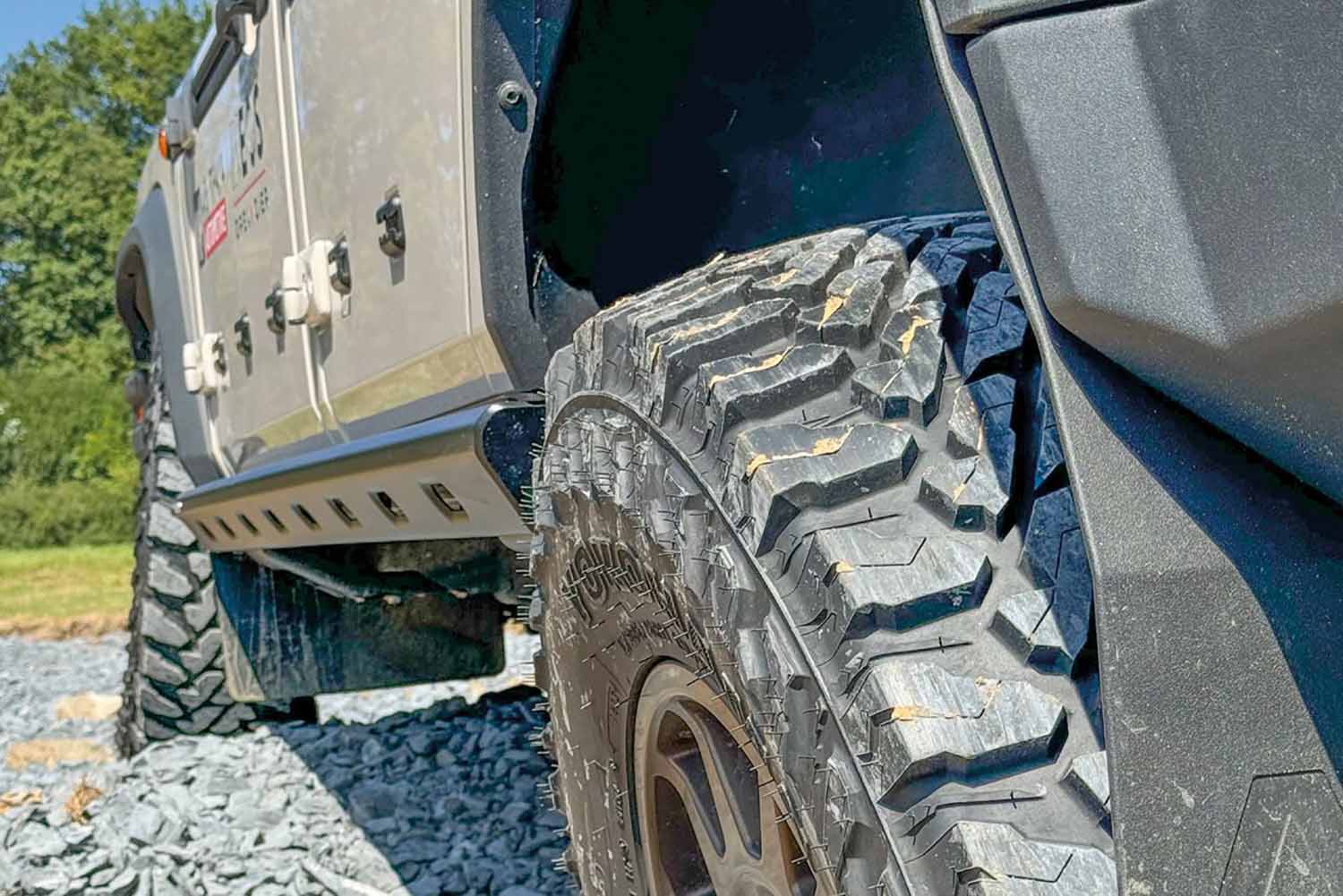 Rockslider, Grenadier, schwarz gepulvert