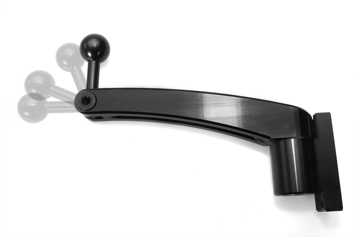 Spiegelarm, verstellbar