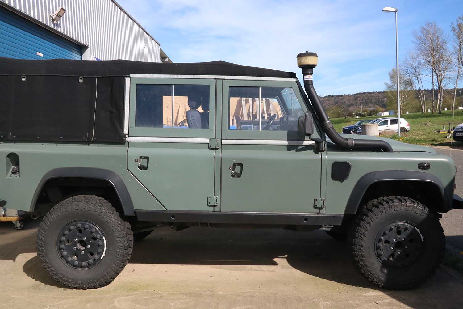 verzinkte Türen für Land Rover Defender