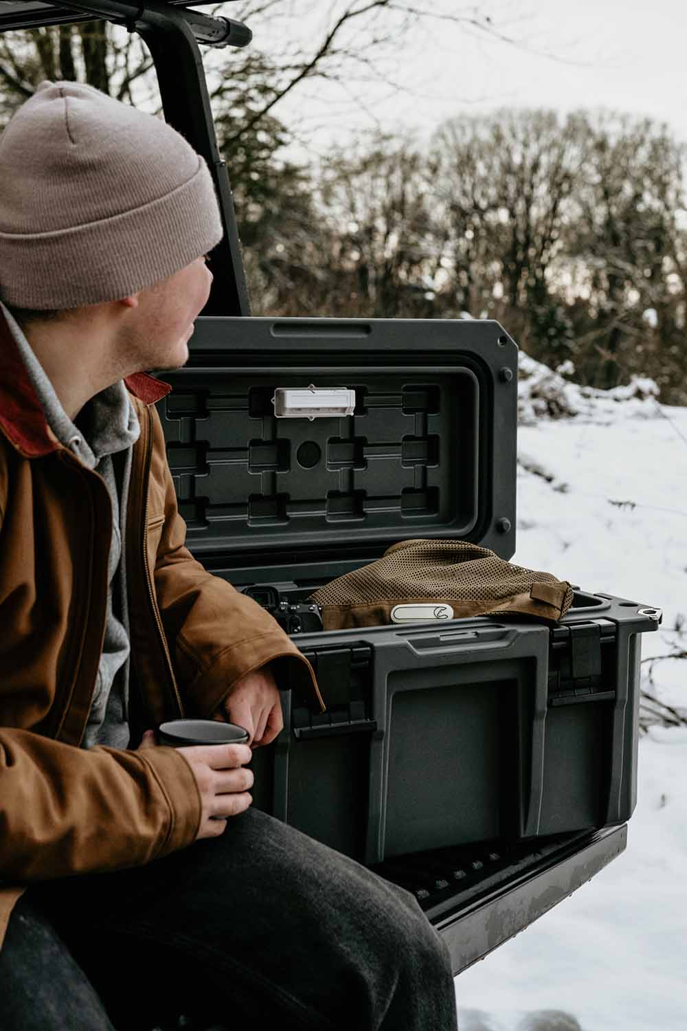 wasserdichte Box aus Kunststoff