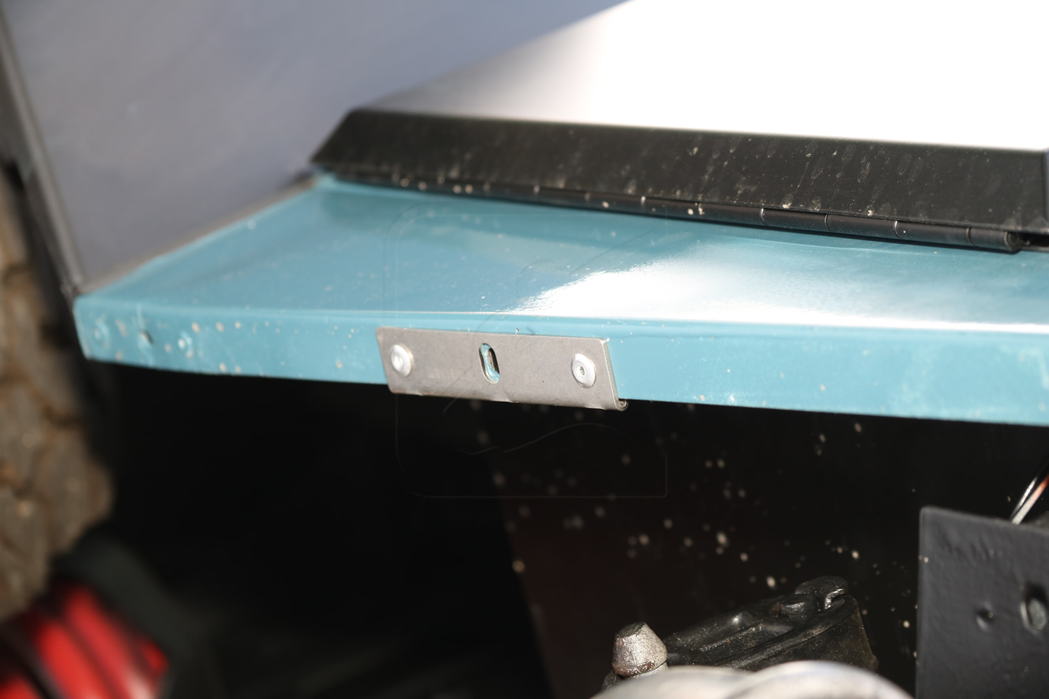 Anwendungsbeispiel Randverstärkung für Spritzlappenhalter