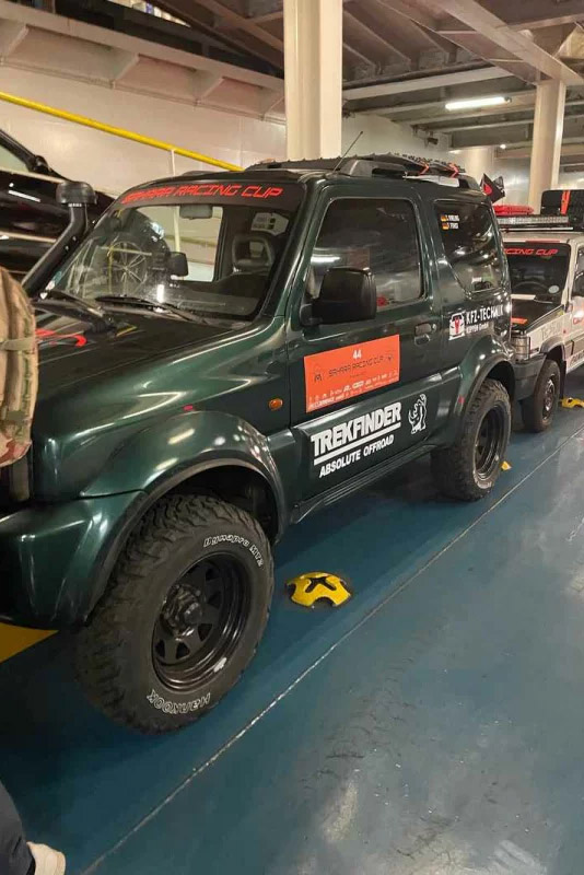 Kotflügelverbreiterung, Jimny 1