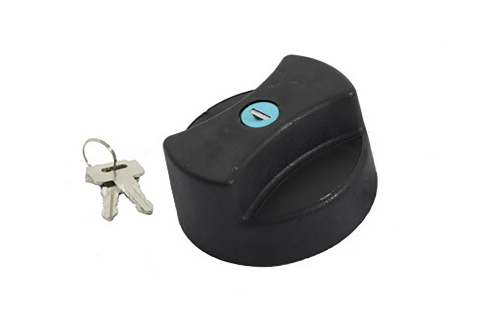 Tankstutzenkit für Nakatanenga Kotflügeltank für Land Rover Defender, großer Ø, abschließbar