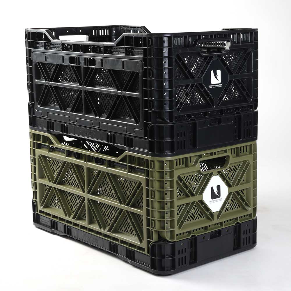 Klappboxen, stapelbar