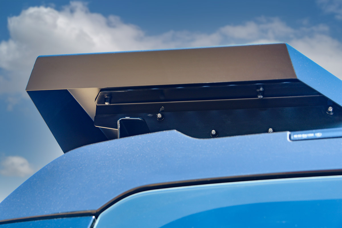 Dachträger New Defender Befestigung Heck