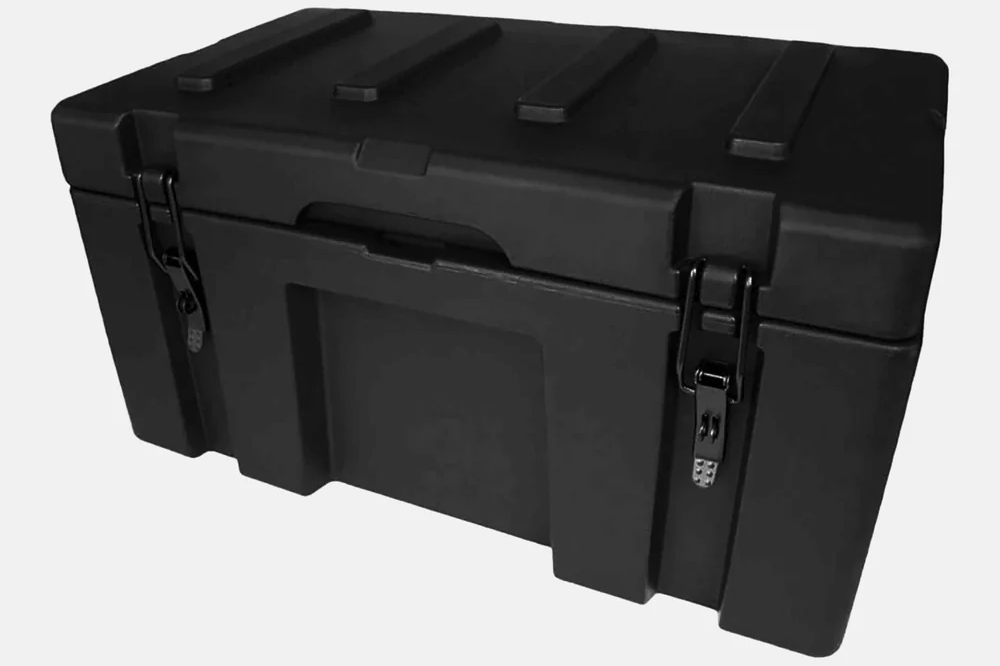 Box, schwarz, 50l Fassungsvermögen