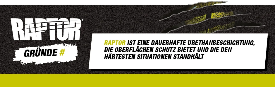 Raptor Urethanbeschichtung