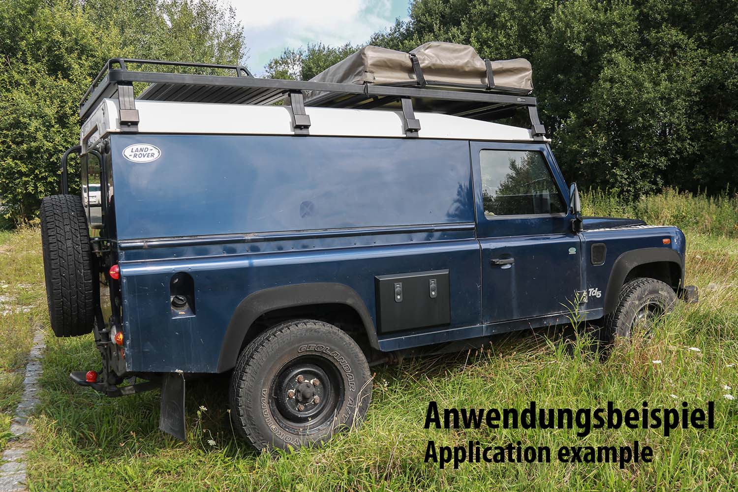 Defender 110 Seitenstaubox