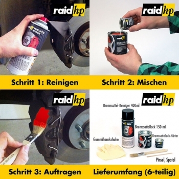 Bremssattellack schwarz