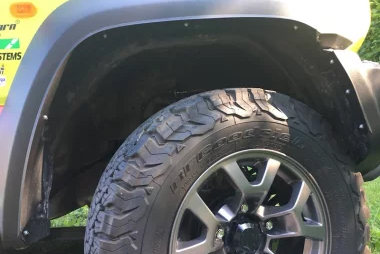 Gummi-Kotflügelverbreiterung