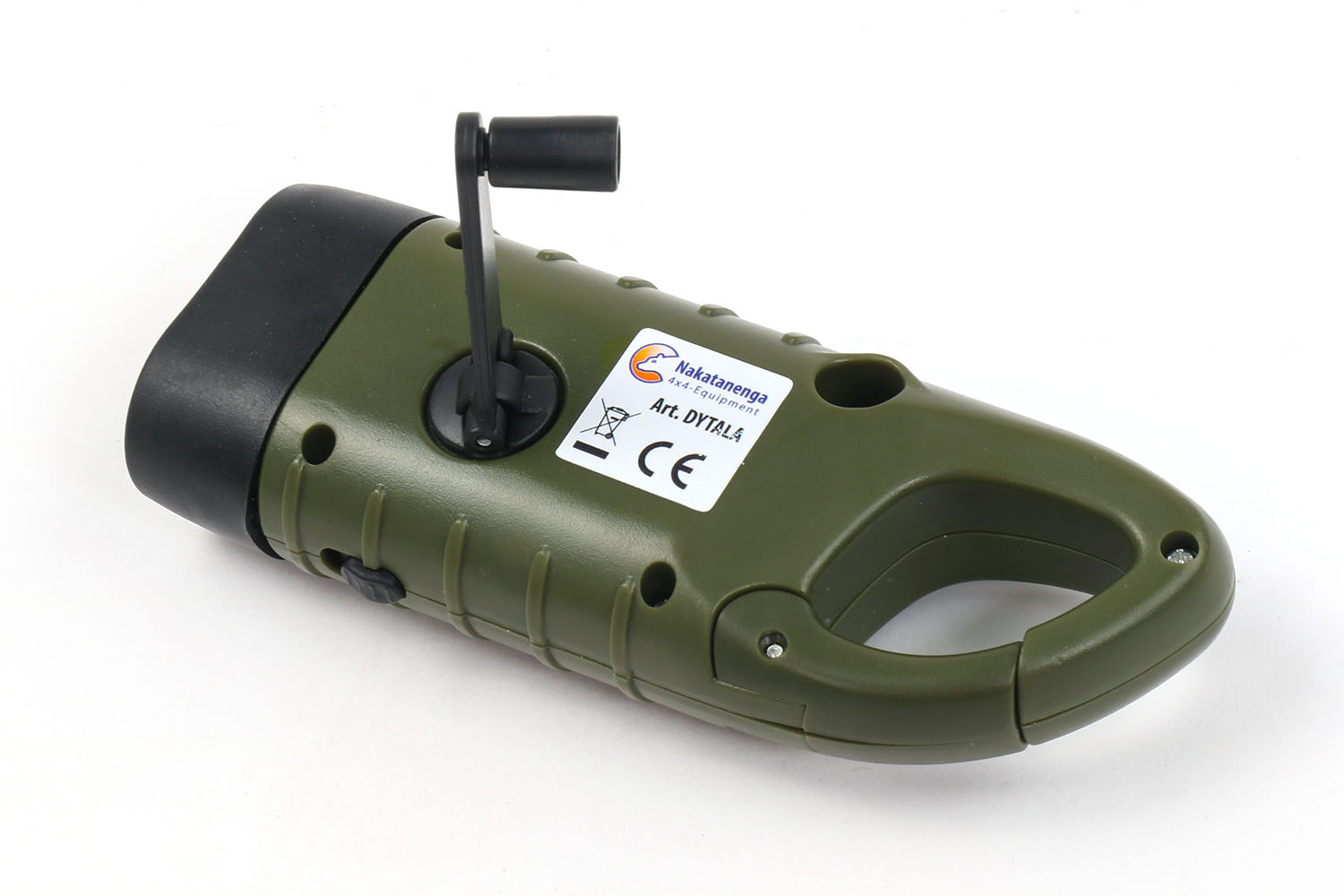 Taschenlampe mit Handkurbel