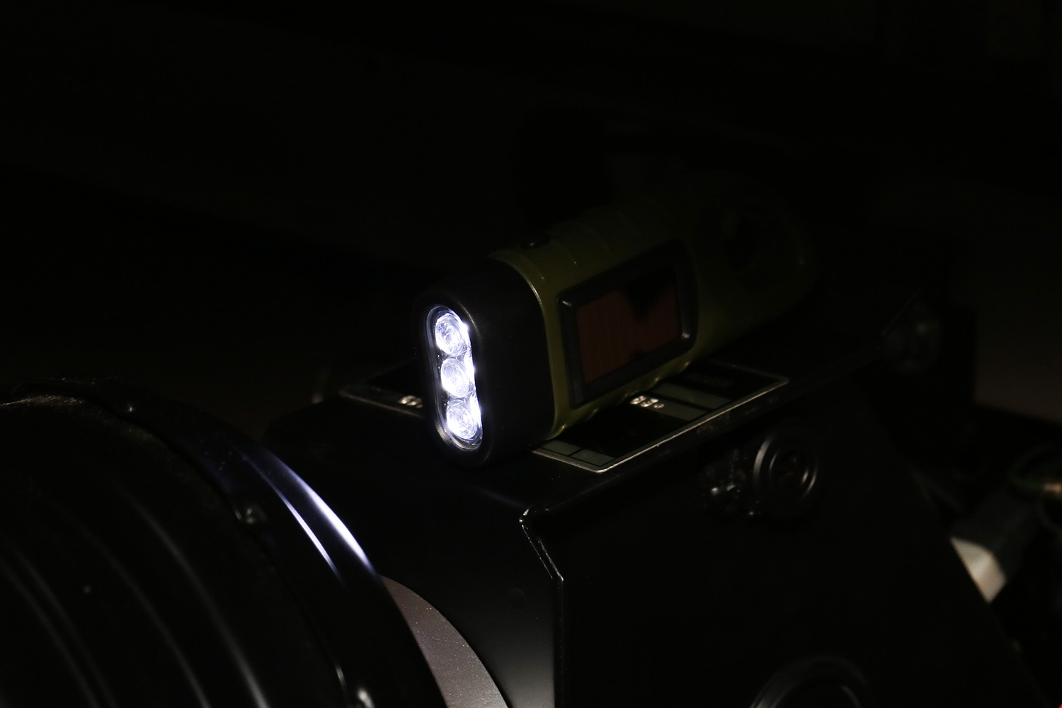 Leuchtkraft der Dynamotaschenlampe