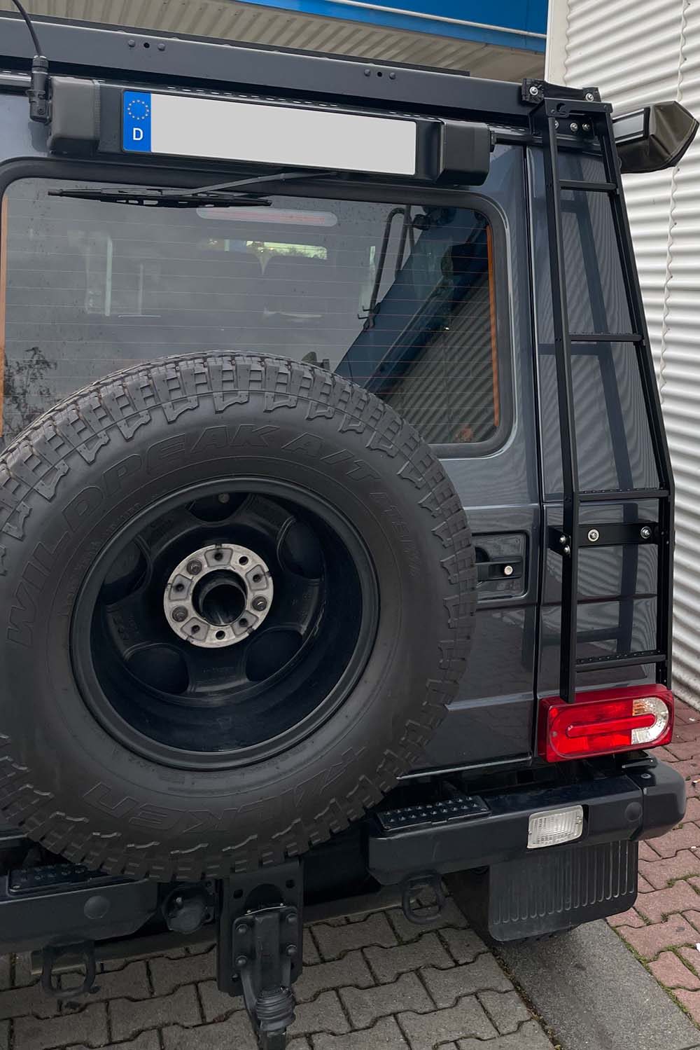 Heckleiter für Mercedes G