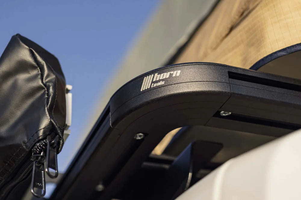 horntools Dachträger für Dachträger ExRoof für VW T5 / T5.1 / T6 / T6.1 – L1 / SWB (Multivan, Transporter, Caravelle, Kombi)