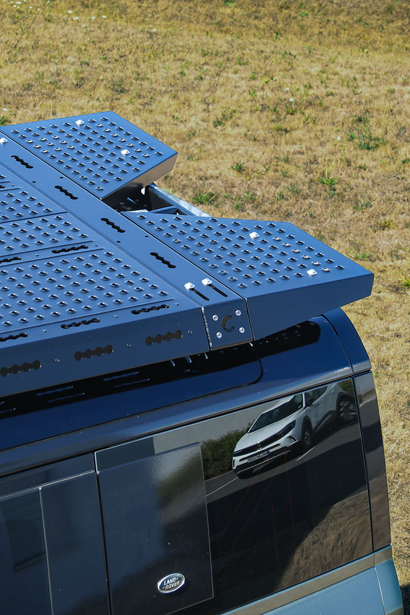 Dachträger New Defender Detail Heck