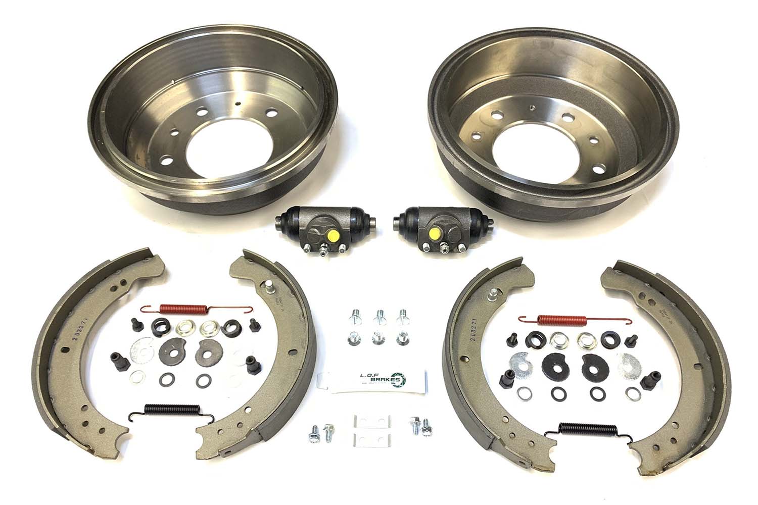 LOF Clutches POWERspec Bremskit Serie 2a&3 Hinterachse 10" (MY1971-1985)