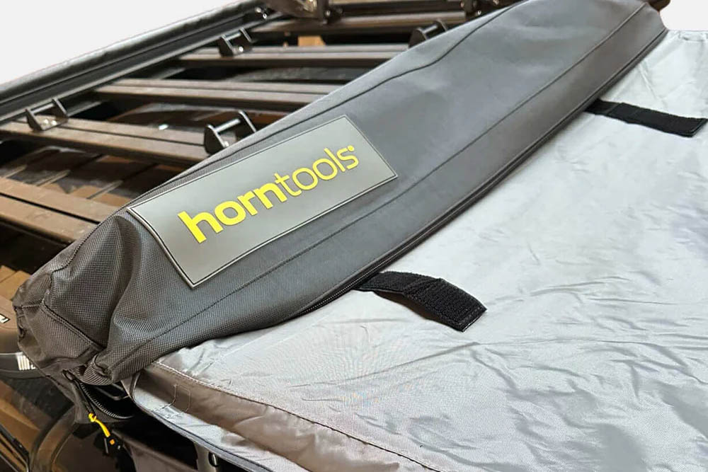 mobiles Duschzelt für Dachträger ExRoof