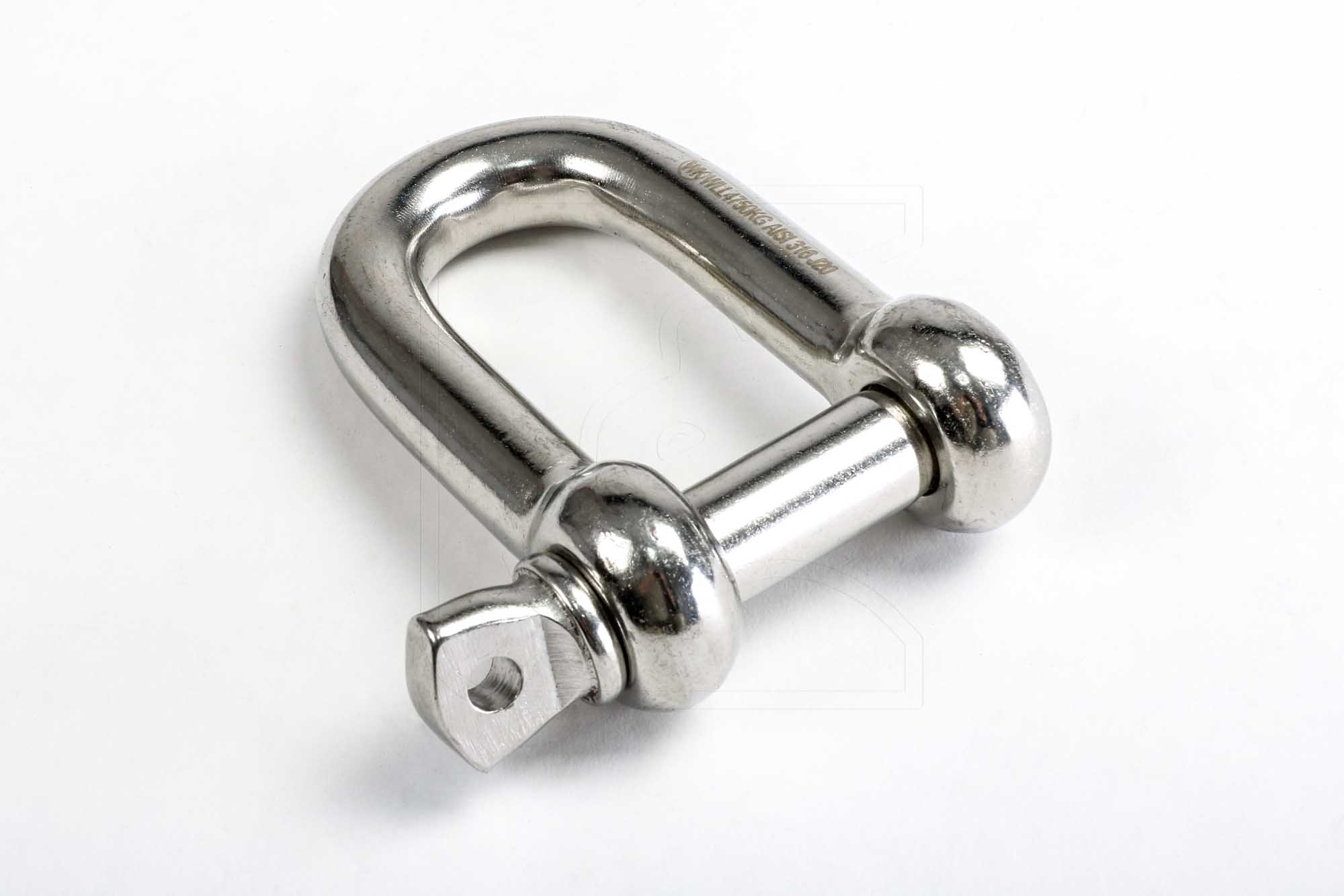 Edelstahlschäkel 22mm / 4750kg