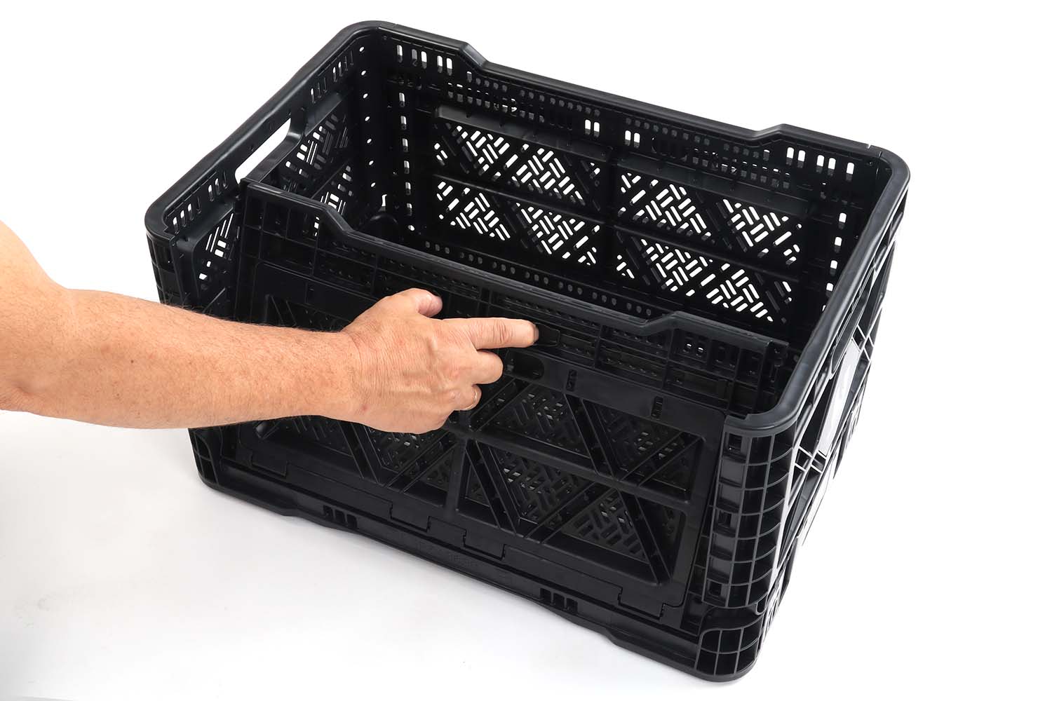 Klappbox, schwarz 48l