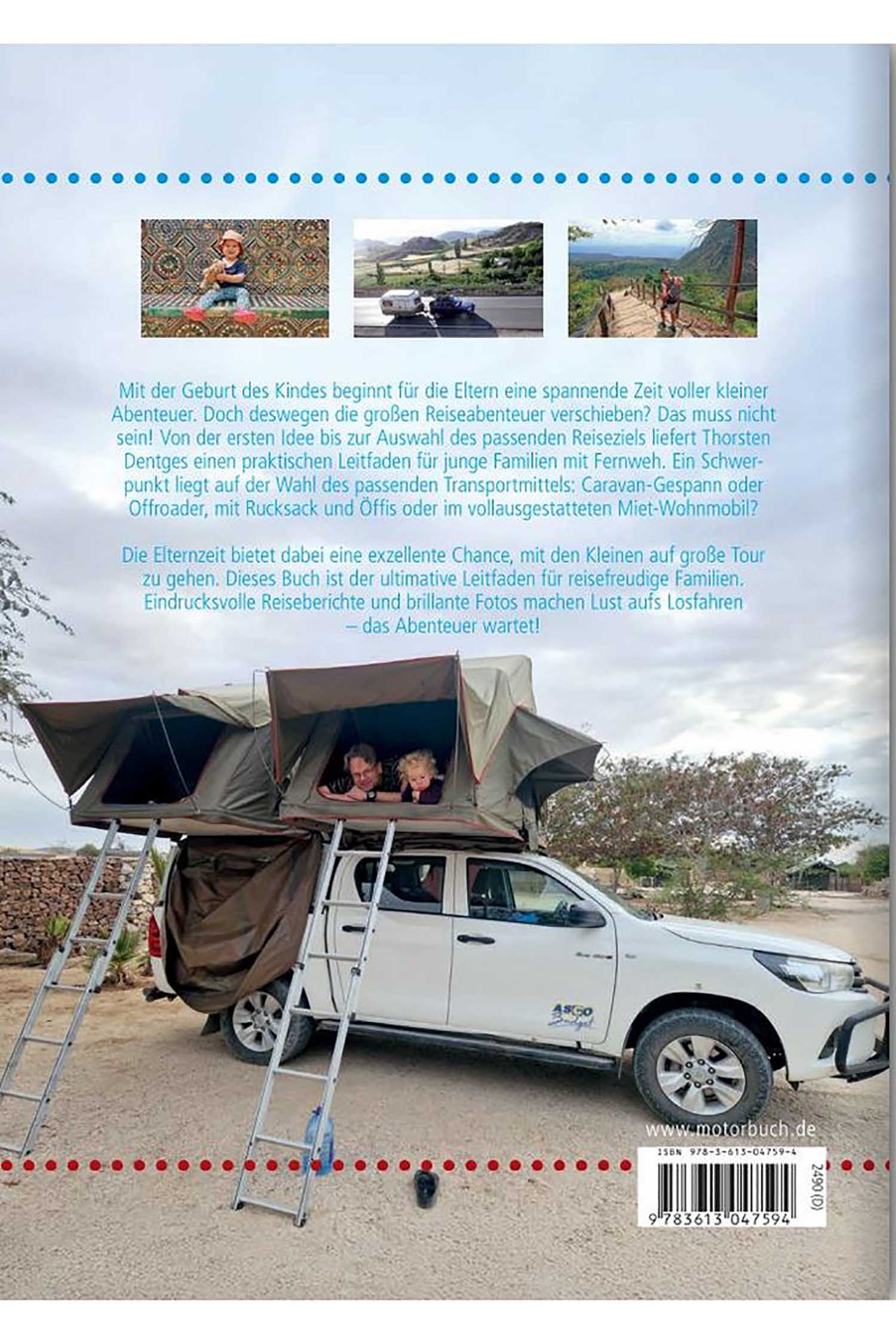 Einfach Machen! Reiseabenteuer mit Kindern Buchrücken