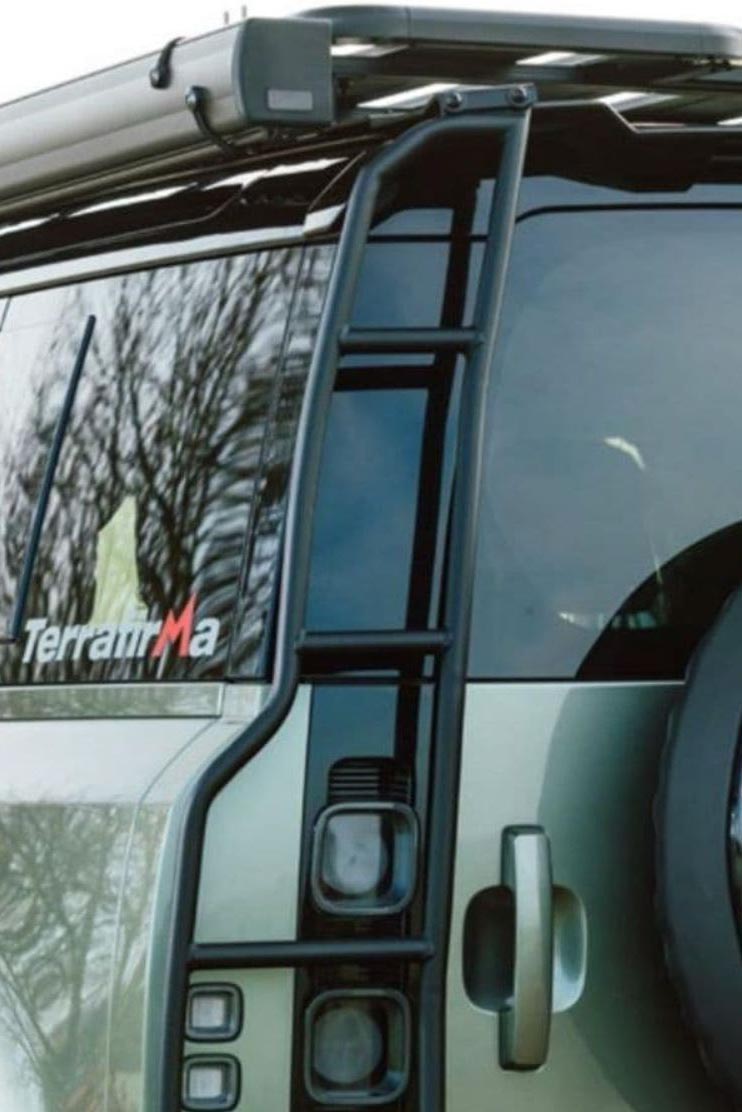 Heckleiter für New Defender