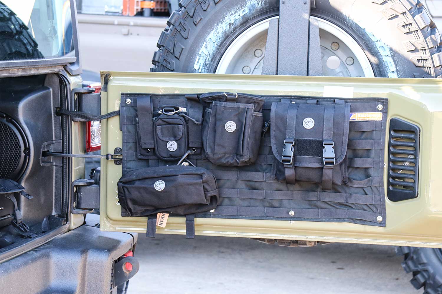 Tailgate Organizer, Jeep Wrangler, Erstehilfe