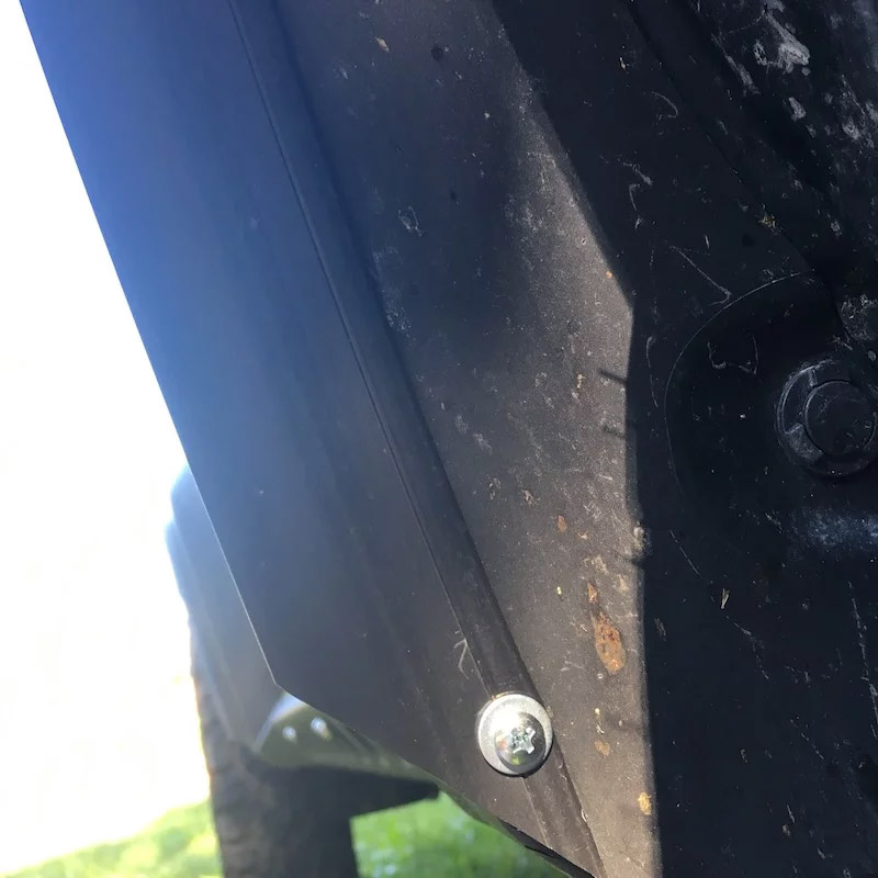 Kotflügelverbreiterung, Offroad